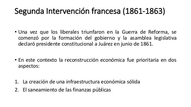 Segunda intervención francesa (1861 1863)
