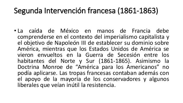 Segunda intervención francesa (1861 1863)
