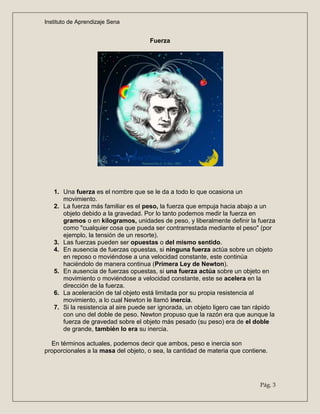 Segunda ley de newton | PDF