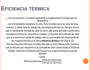 EFICIENCIA TÉRMICA

 