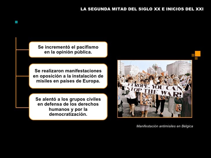 Segunda mitad del siglo xx