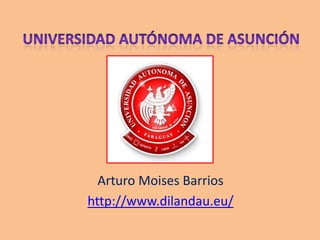 Arturo Moises Barrios
http://www.dilandau.eu/
 