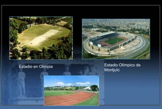 Estadio en Olimpia   Estadio Olímpico de
                     Montjuïc
 
