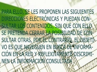 BÚSQUEDA Y USO DE RECURSOS EDUCATIVOS ABIERTOS
