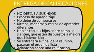 Reunión con padres de familia ciclo escolar 2025-2026 | PPTX