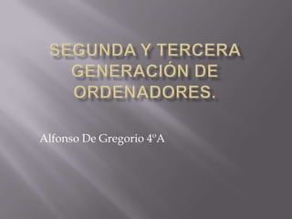 Alfonso De Gregorio 4ºA
 