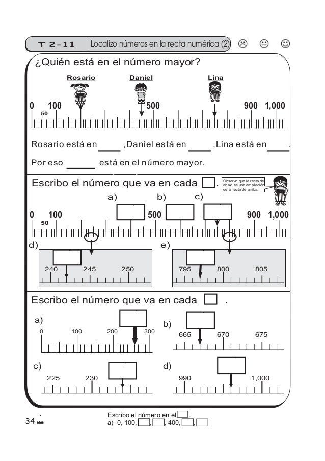 Guia De Matematicas Para Segundo Grado Ejercicios