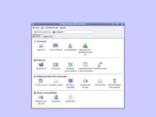 Preferencias del sistema 