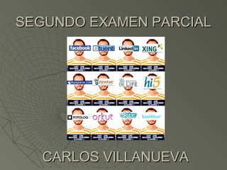 SEGUNDO EXAMEN PARCIAL

CARLOS VILLANUEVA

 