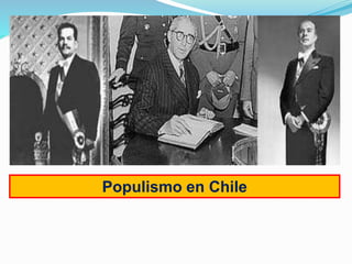 Populismo en Chile
 