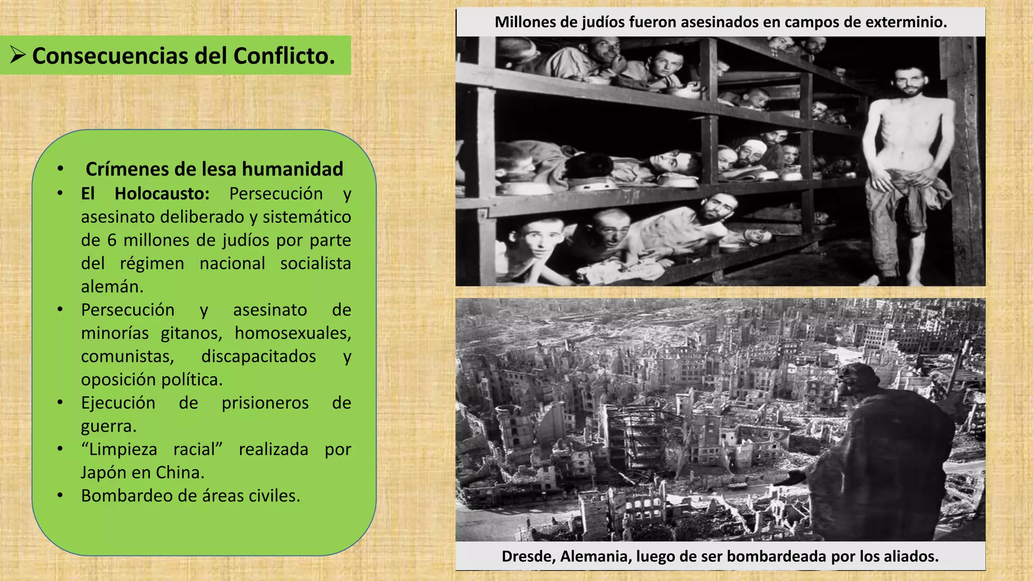 Segundo Medio. unidad 1. clase 6. Consecuencias de la Segunda Guerra