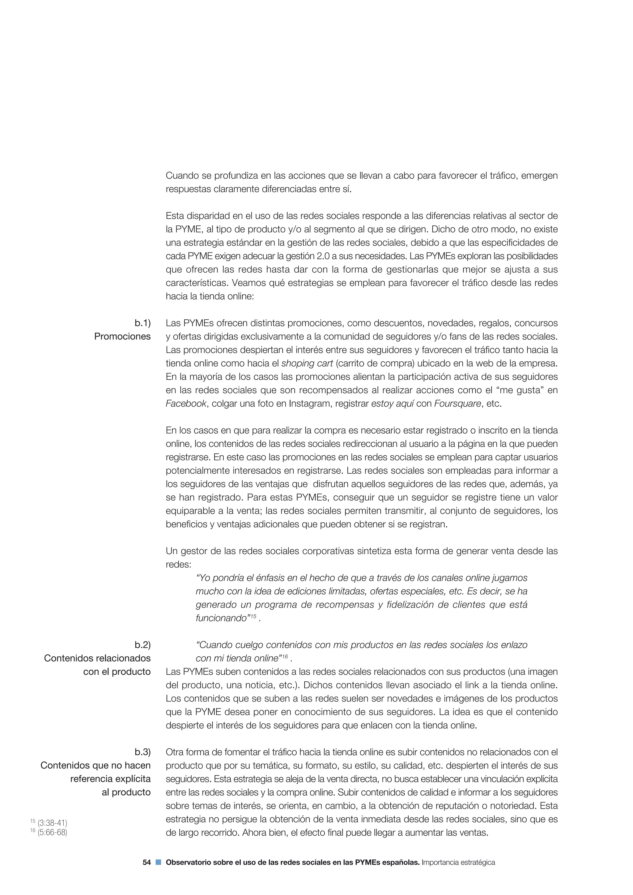 Segundo Observatorio sobre el Uso de las Redes Sociales en las Pymes españolas