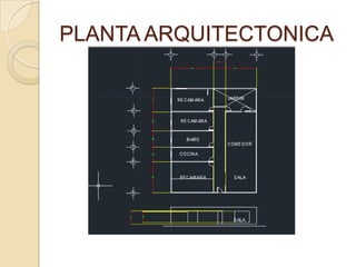 PLANTA ARQUITECTONICA