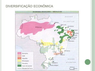 DIVERSIFICAÇÃO ECONÔMICA
 
