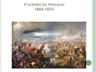 A GUERRA DO PARAGUAI
1864-1870
 