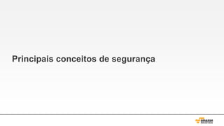 Principais conceitos de segurança
 