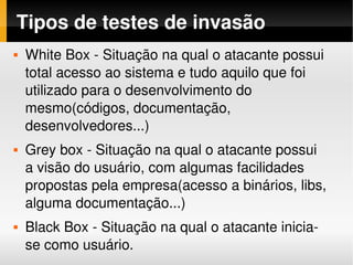 Segurança no Desenvolvimento de Software