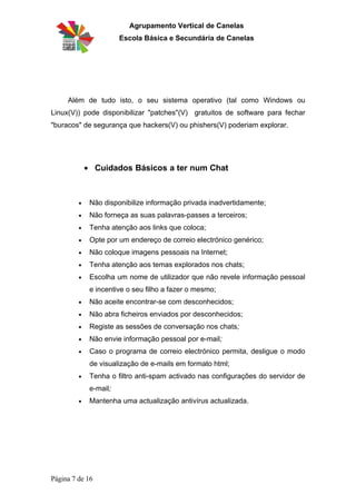 SegurançA Nos Chats