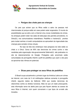 SegurançA Nos Chats