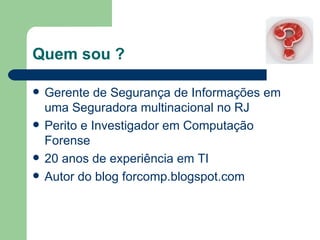 Segurança de Informações no Século XXI