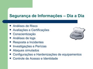 Segurança de Informações no Século XXI