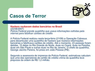 Segurança de Informações no Século XXI