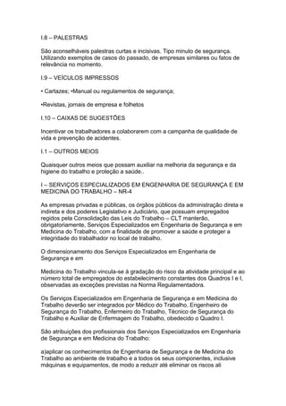 Segurança do trabalho