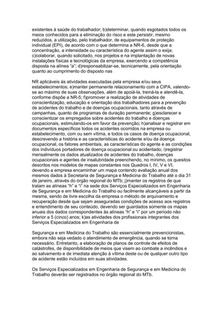 Segurança do trabalho