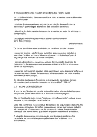 Segurança do trabalho