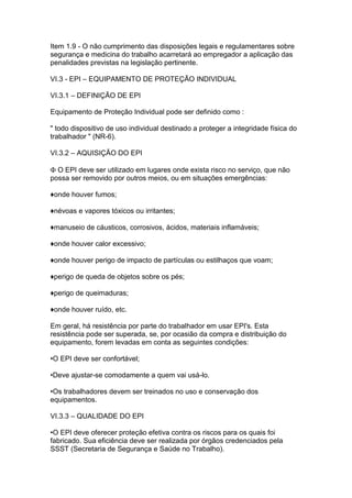 Segurança do trabalho