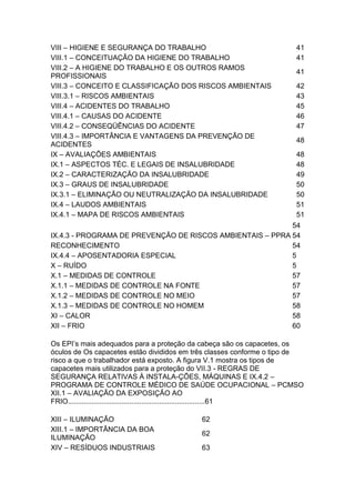 Segurança do trabalho