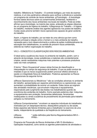 Segurança do trabalho