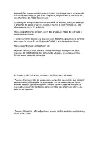 Segurança do trabalho