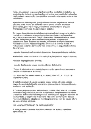 Segurança do trabalho