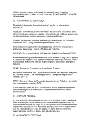 Segurança do trabalho