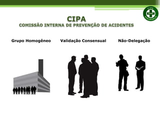 Grupo Homogêneo Validação Consensual Não-Delegação
 