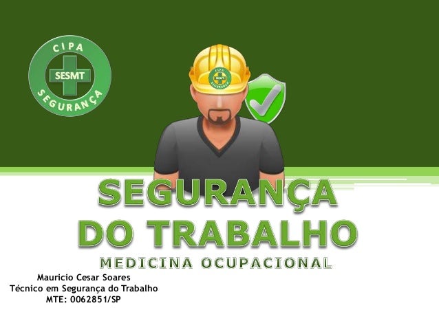 Curso tecnico de segurança no trabalho rj Curso tecnico de segurança no trabalho rj