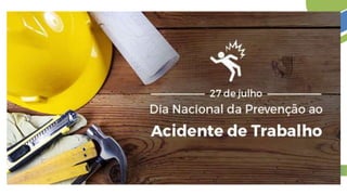 FORMAS DE PREVENÇÃO DE ACIDENTES DE TRABALHO
 
