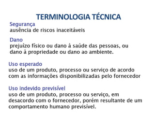 TERMINOLOGIA TÉCNICA
 