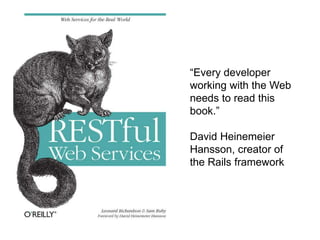 “Every developer
working with the Web
needs to read this
book.”
David Heinemeier
Hansson, creator of
the Rails framework
 