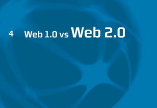 Web 1.0 vs Web 2.04
 