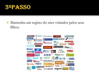 Cuidados a ter no “chat”Os programas de chat em tempo real e de mensagens instantâneas podem oferecer às crianças uma forma excelente de falar sobre os seus interesses e estabelecer amizades. Todavia, o anonimato proporcionado pela Internet também pode expor as crianças ao risco de serem vítimas de impostores e predadores. Para ajudar os seus filhos, ensine-os a tomar precauções, tais como: