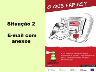Situação 2
E-mail com
anexos
 