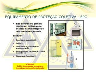 EQUIPAMENTO DE PROTEÇÃO COLETIVA - EPC
 