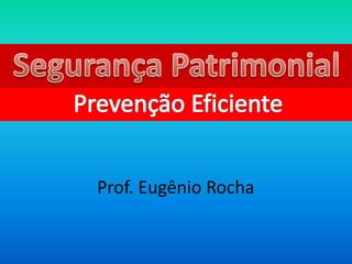 Prof. Eugênio Rocha
 