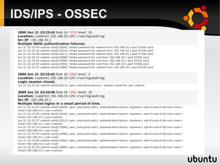 IDS/IPS - OSSEC
 