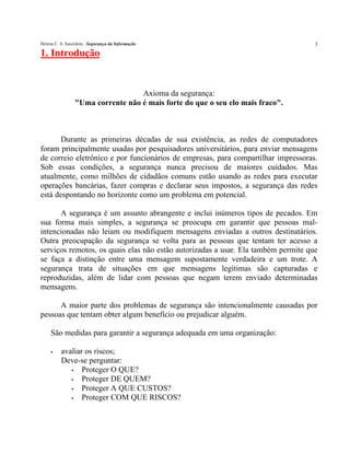 Seguranca Da Informacao