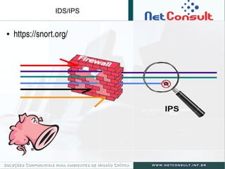● https://snort.org/
IDS/IPS
 