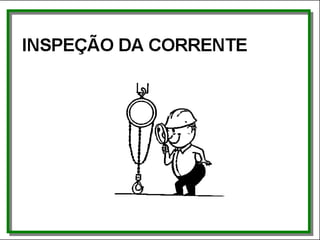 INSPEÇÃO DA CORRENTE
 