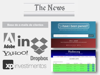 Base de e-mails de clientes
 